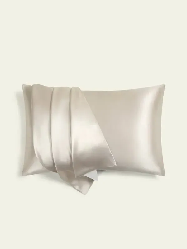 Silk Pillow Case King Size - Moonlight Gray, Silk product