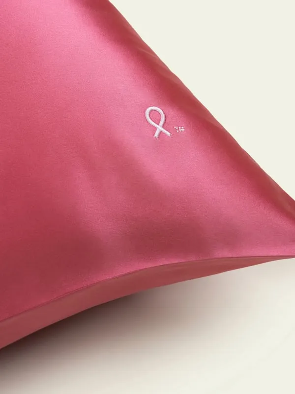 Silk Sleep Set - Ruby Pink, Silk Charmeuse alternate view