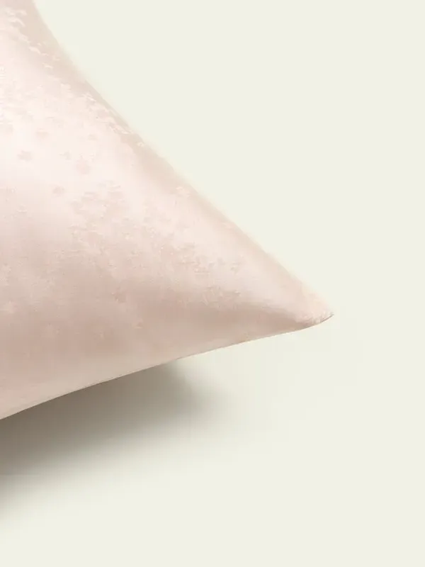 YING Jacquard Square Pillowcase - Cherry Blossom, Silk alternate view