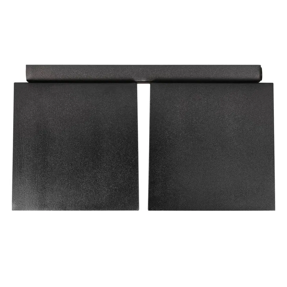 2-Spot Ceiling Light Square Mount - Black