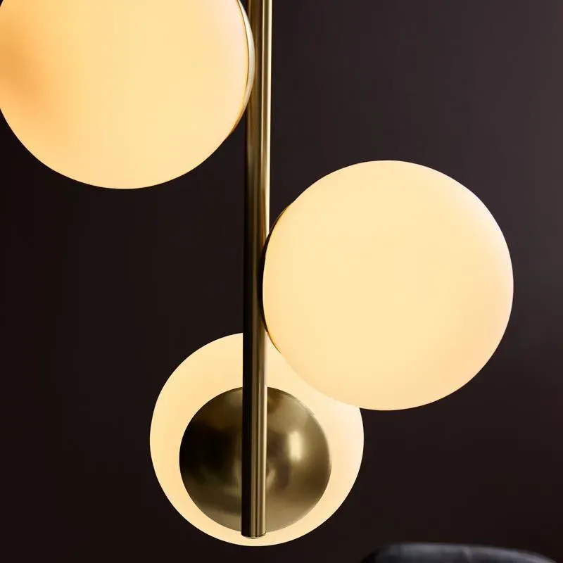 3-Light Pendant Light - Brass