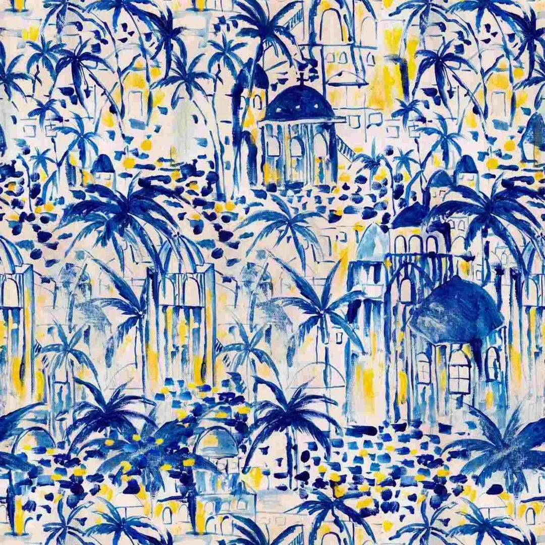 3-Roll Mural Wallpaper Set - Greek Island Design