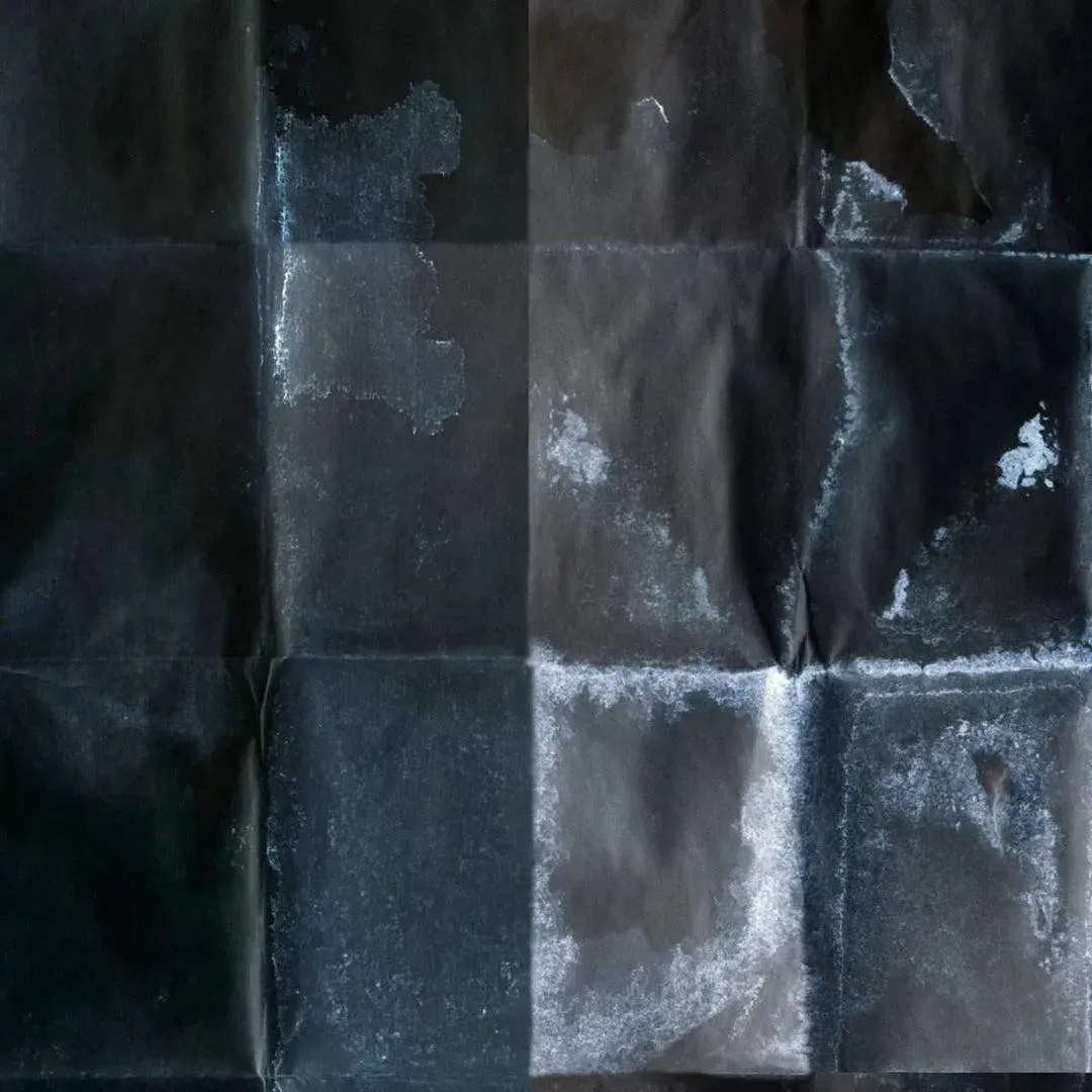 3-Roll Wallpaper Set - Asphalt, Metallic