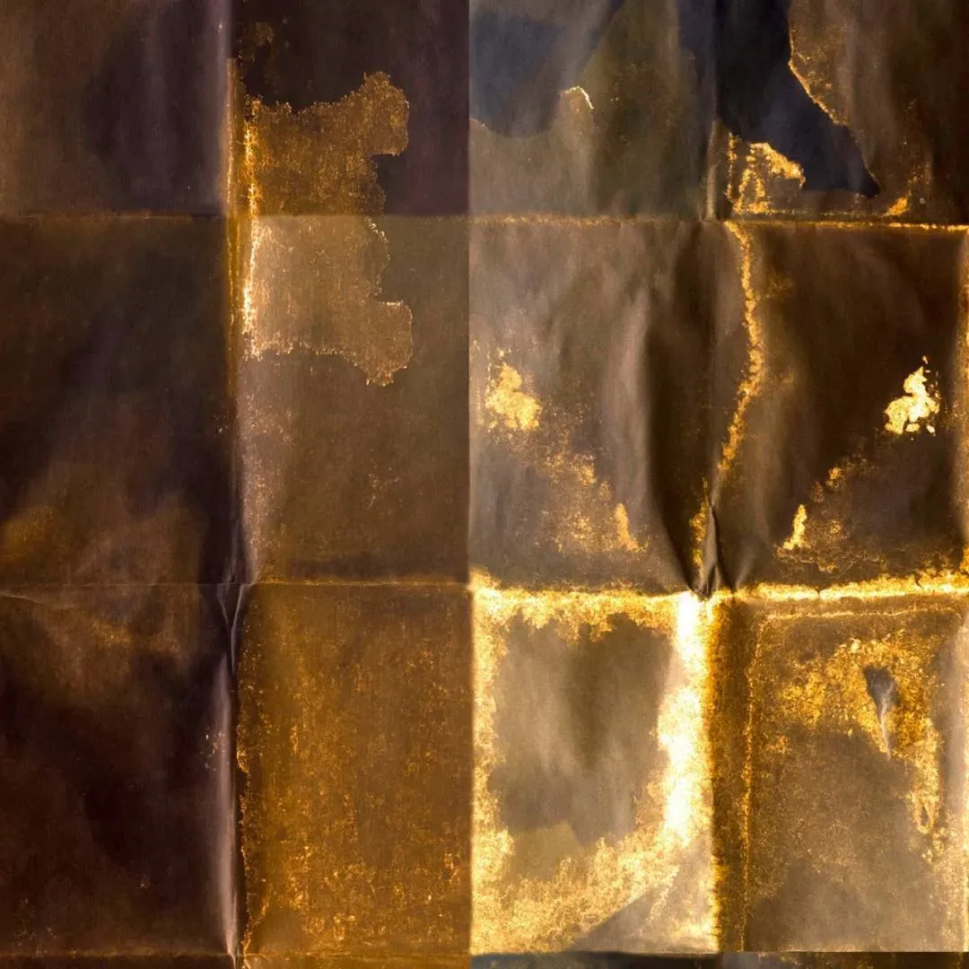 3-Roll Wallpaper Set - Copper, Metallic