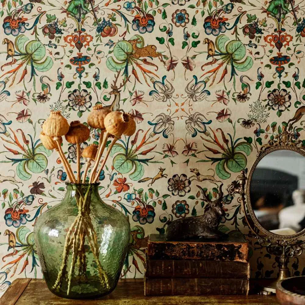 3-Roll Wallpaper Set - Deer Stalker Pattern image