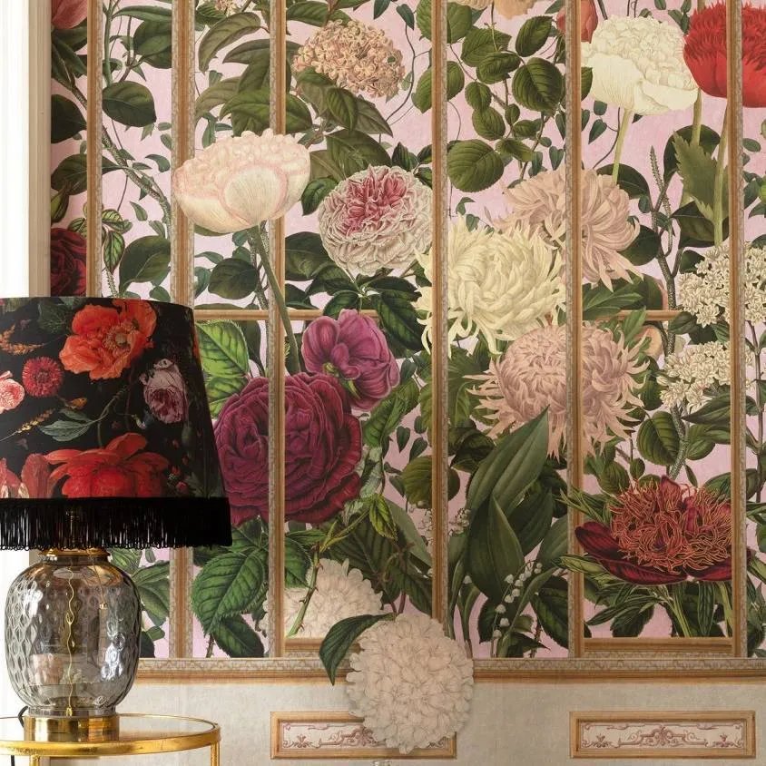 3-Roll Wallpaper Set - Imperial Flora Pattern