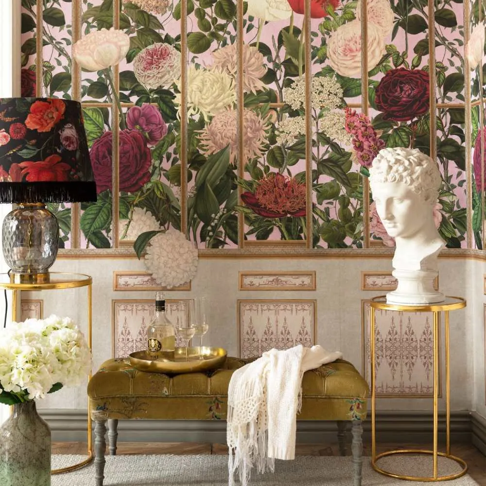 3-Roll Wallpaper Set - Imperial Flora Pattern image