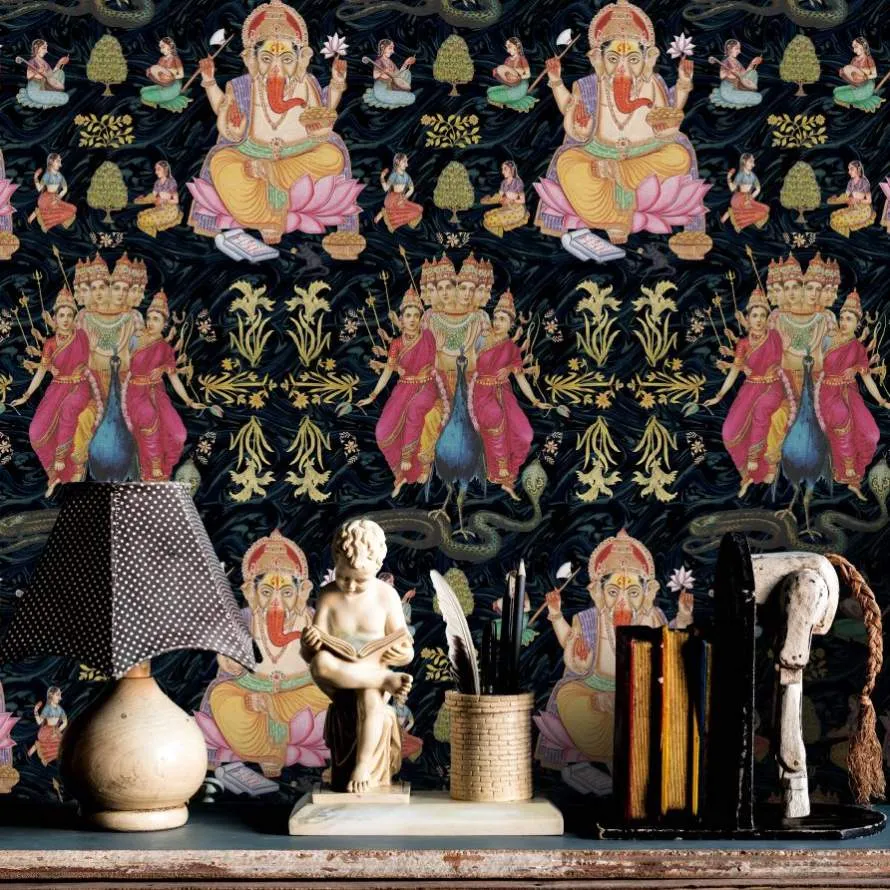 3-Roll Wallpaper Set - Multi-Color, Paper image