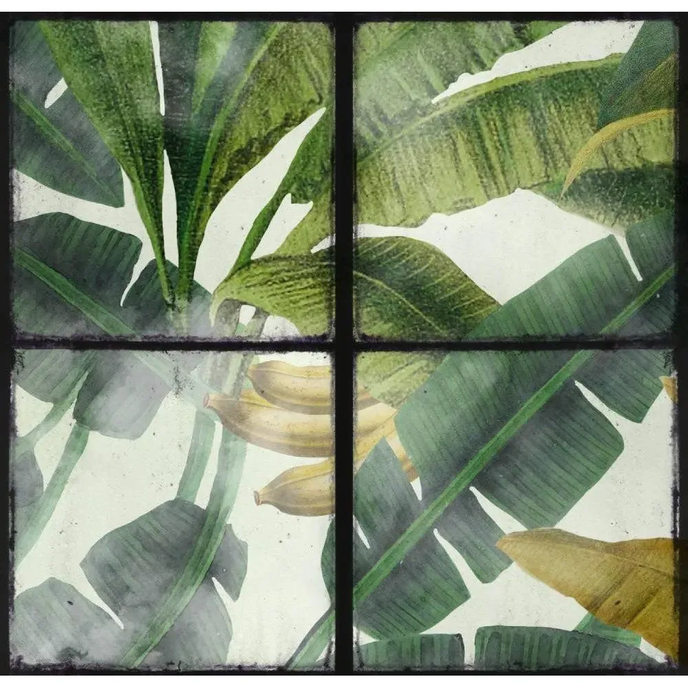 3-Roll Wallpaper Set - Tropical Garden Print