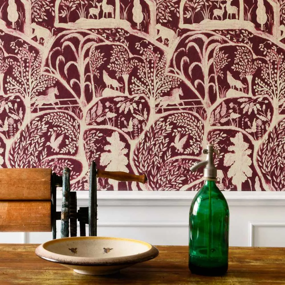 3-Roll Wallpaper Set - Wildlife Design