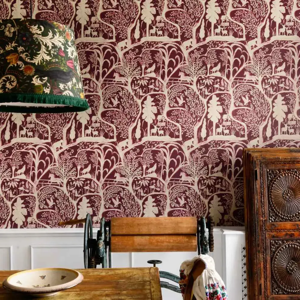 3-Roll Wallpaper Set - Wildlife Design