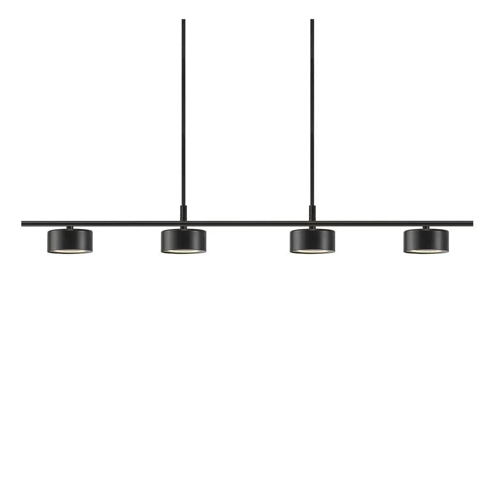 4-Light Rail Light with Dimmer - LED