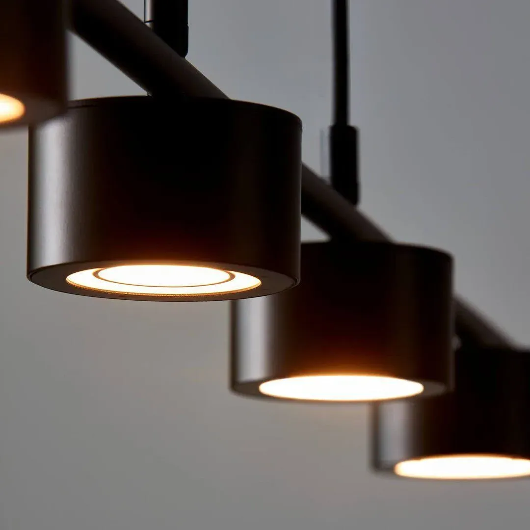 4-Light Rail Light with Dimmer - LED