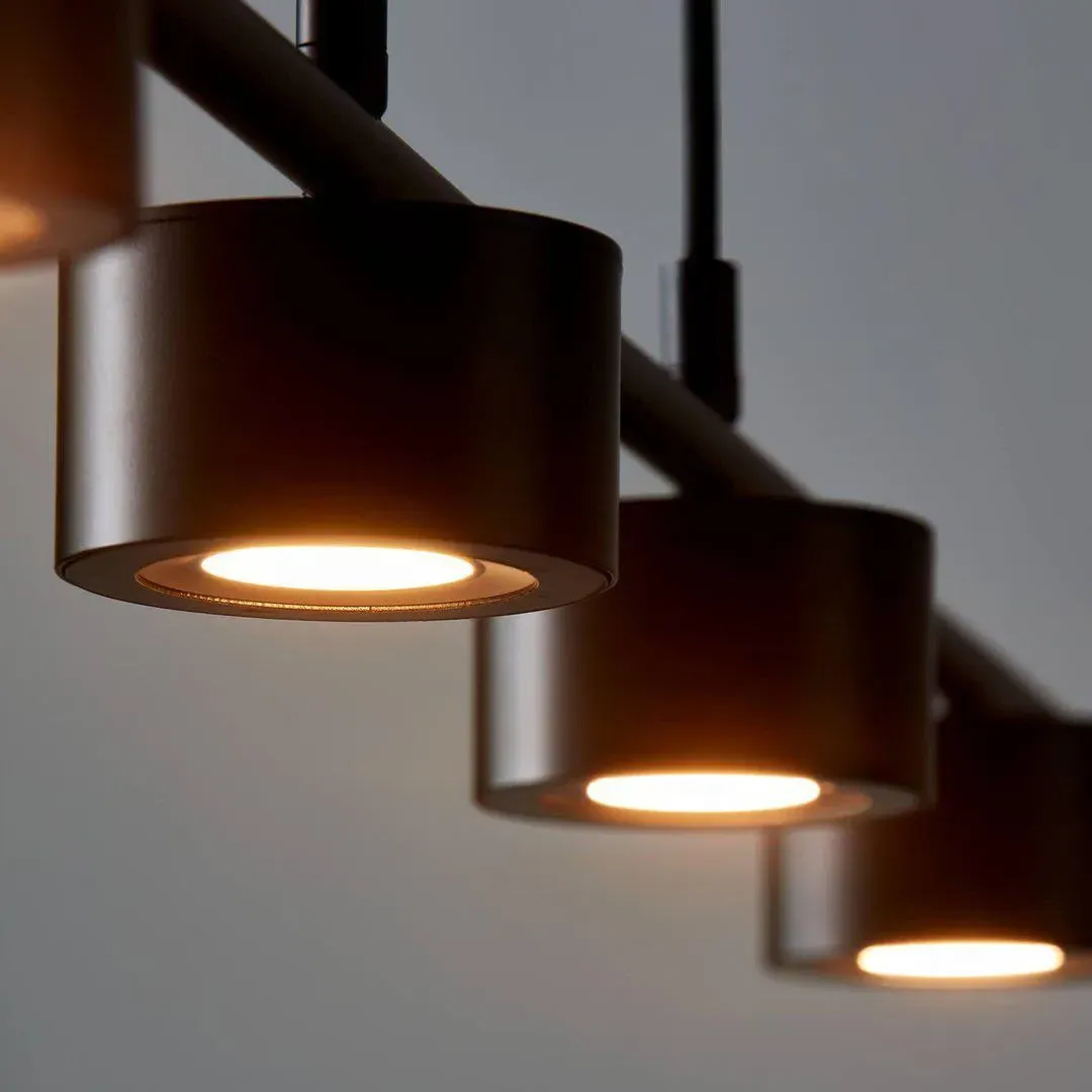 4-Light Rail Light with Dimmer - LED