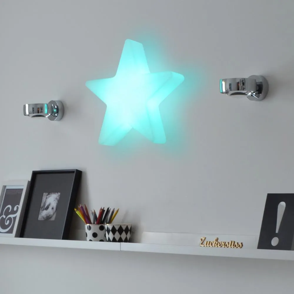 40cm LED Star Light - Multicolour, Rechargeable