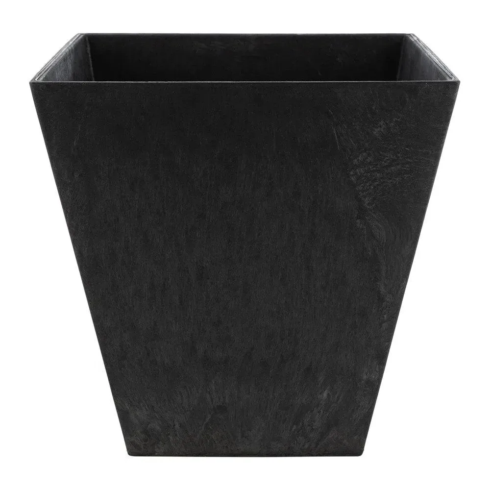 40cm Plant Pot - Black, Artstone