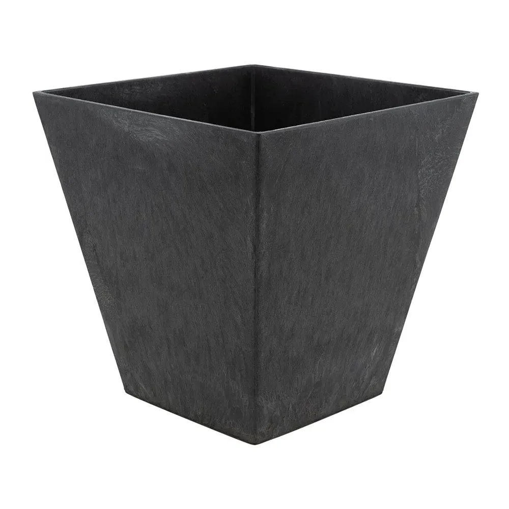 40cm Plant Pot - Black, Artstone