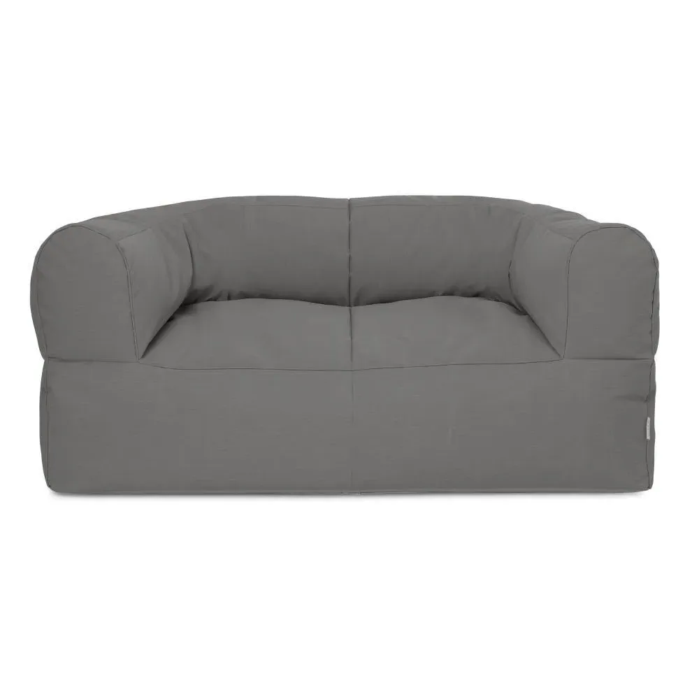 5-Piece Outdoor Seating Set Round Design - Grey