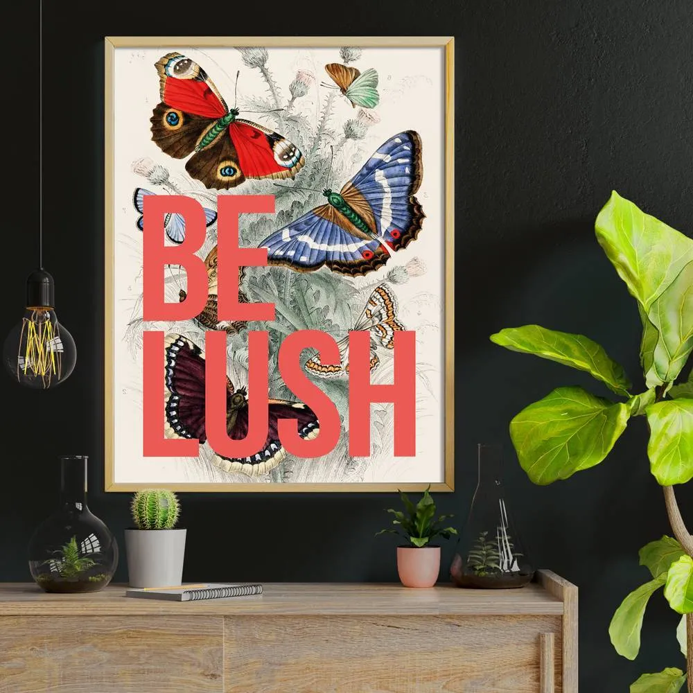 A3 Typography Print - Vintage Inspired Design image