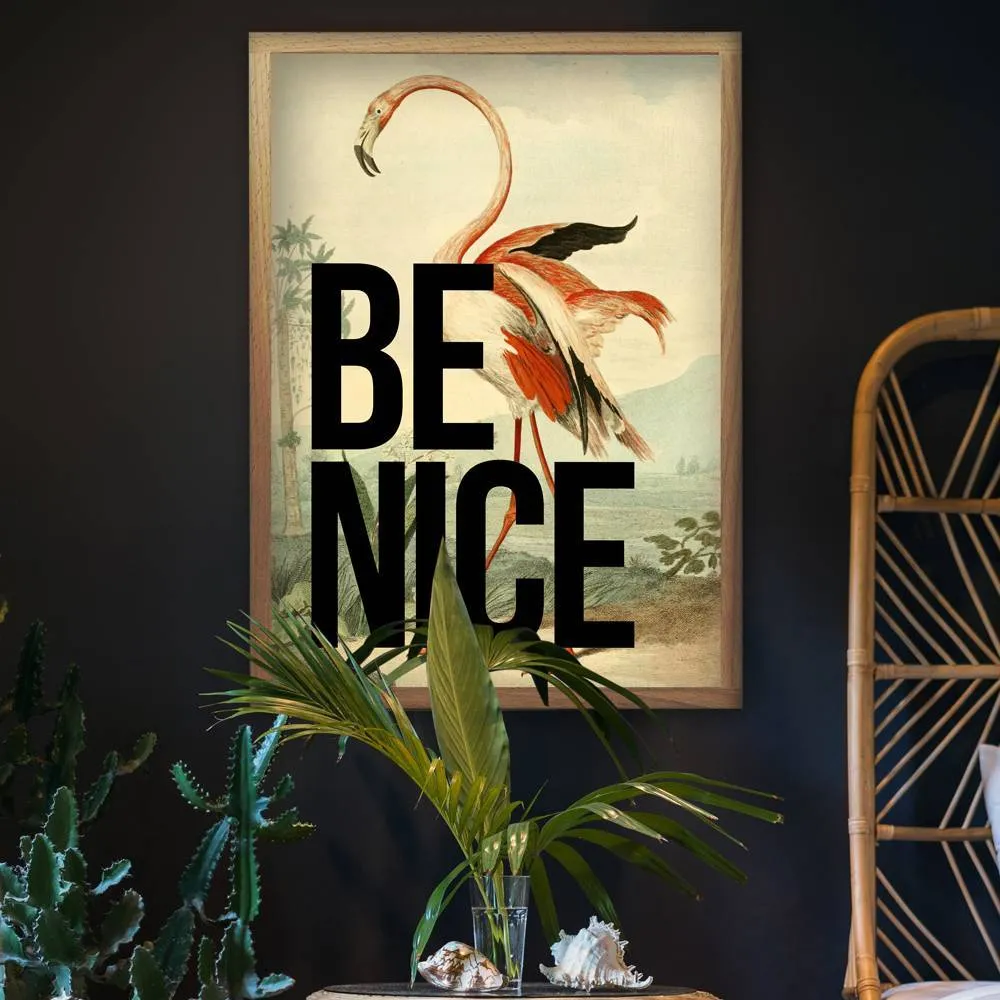 A3 Typography Print - Vintage Style image