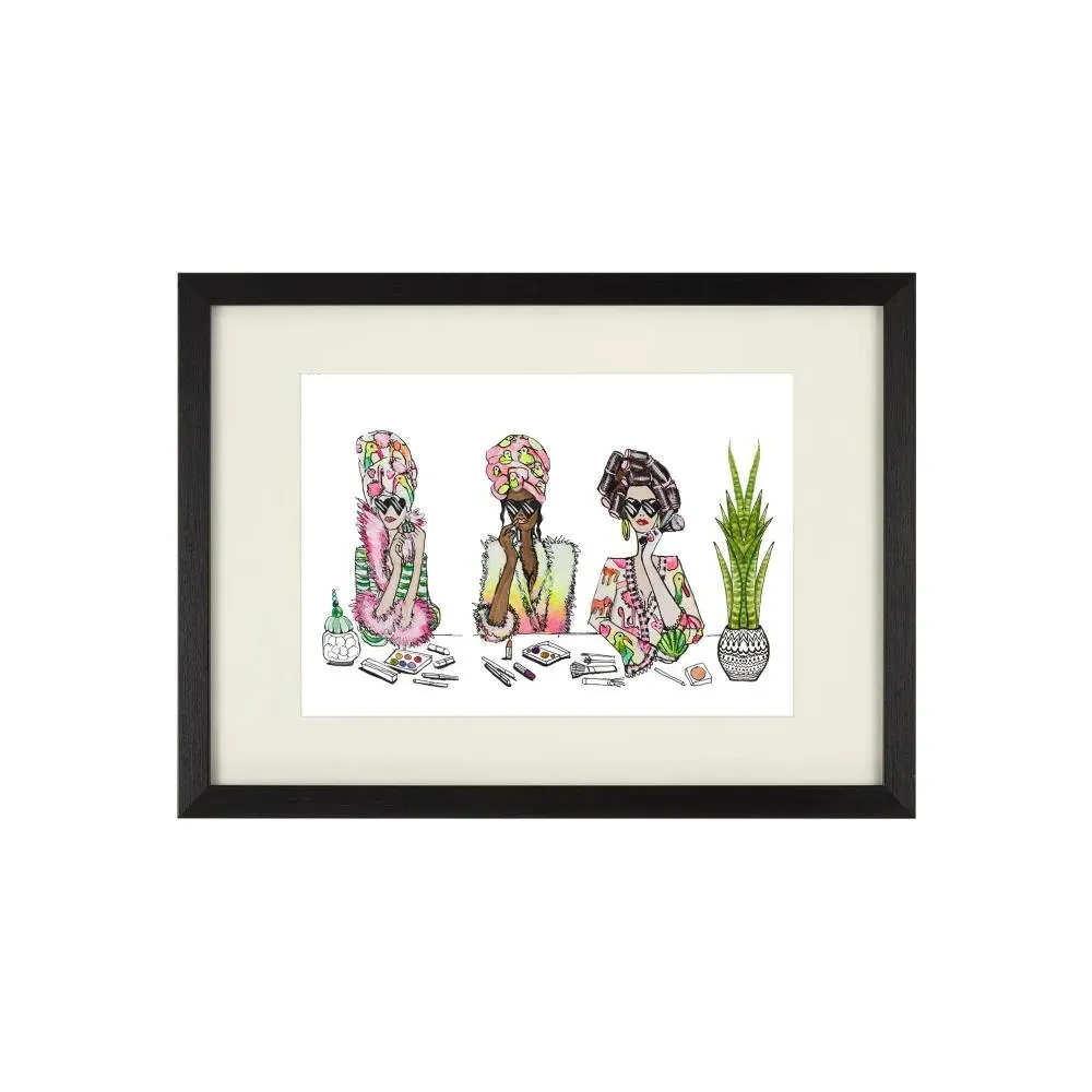 A4 Unframed Wall Art Print - Beauty Corner image