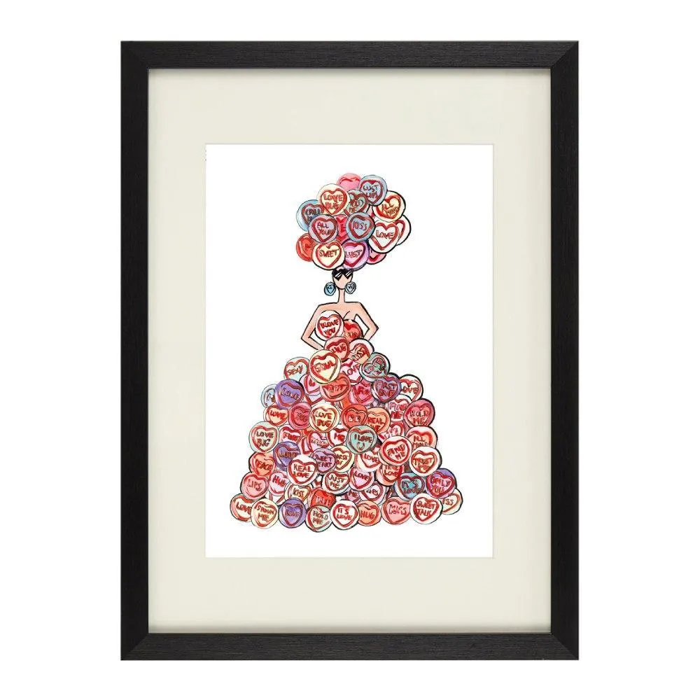 A4 Wall Art Print - Candy Love Limited Edition image