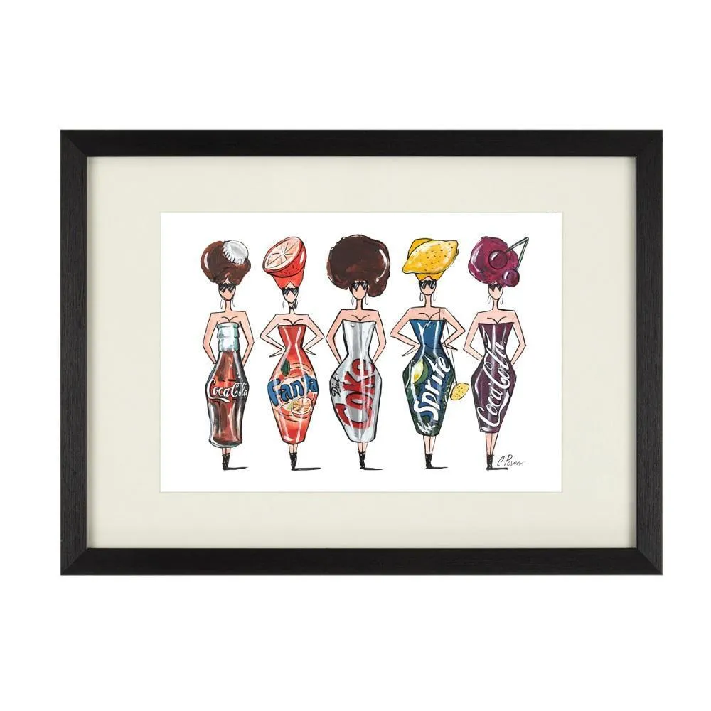 A4 Wall Art Print - Fizzy Lizzy Limited Edition image
