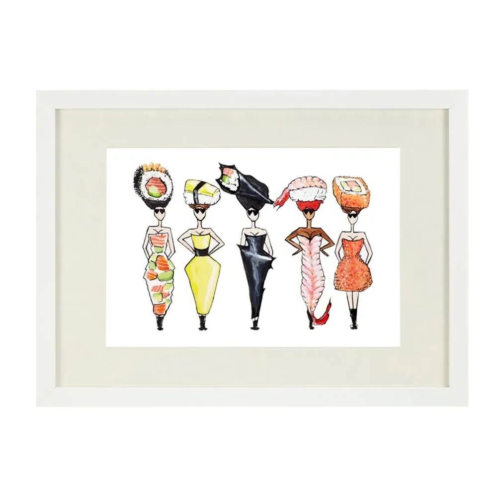 A4 Wall Art Print Unframed - Multicolor image