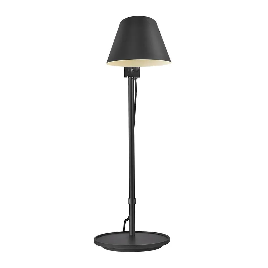 Adjustable Table Lamp with Swivel - Black