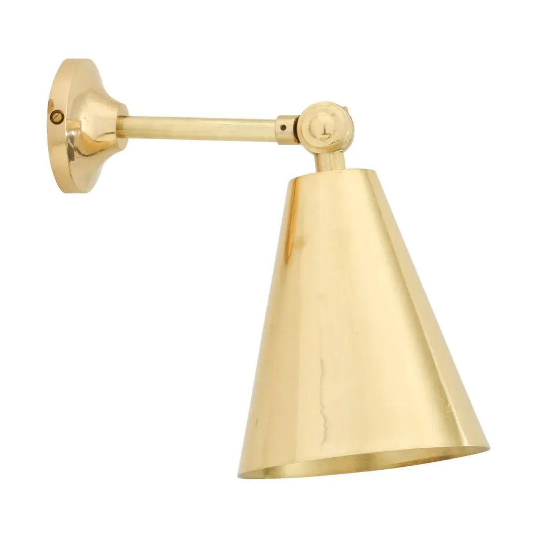 Adjustable Wall Light - Polished Brass image