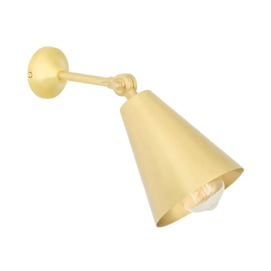Adjustable Wall Light - Satin Brass image