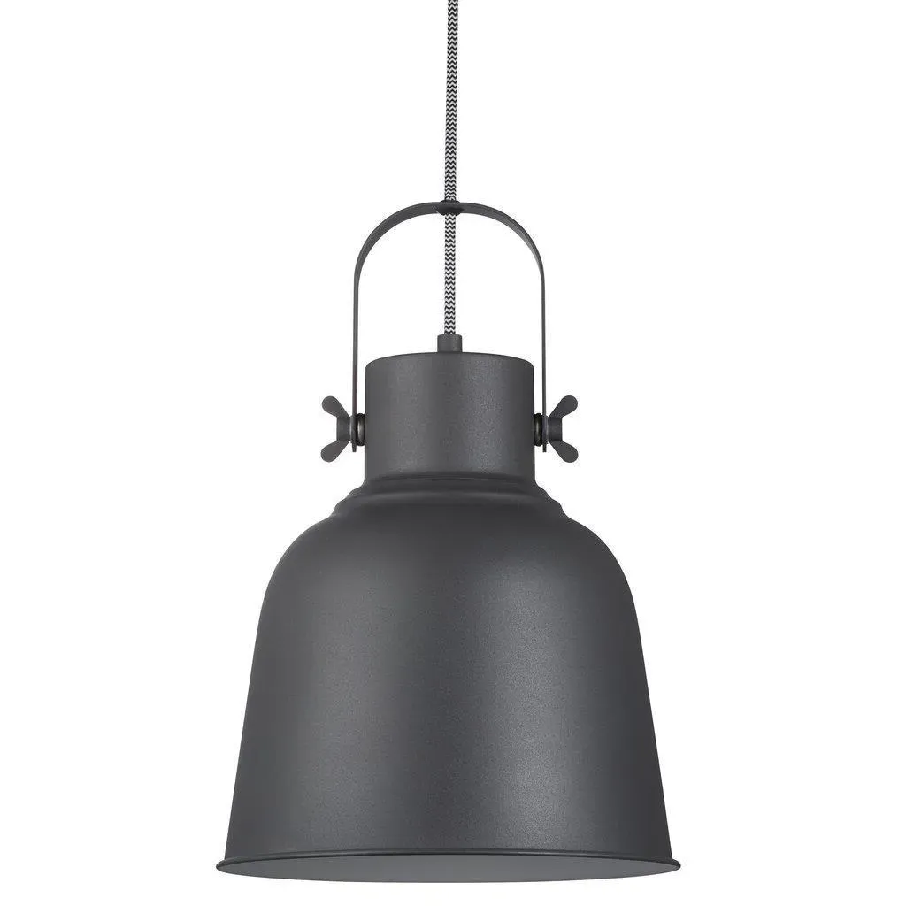 Adrian Pendant Light - Black, Metal