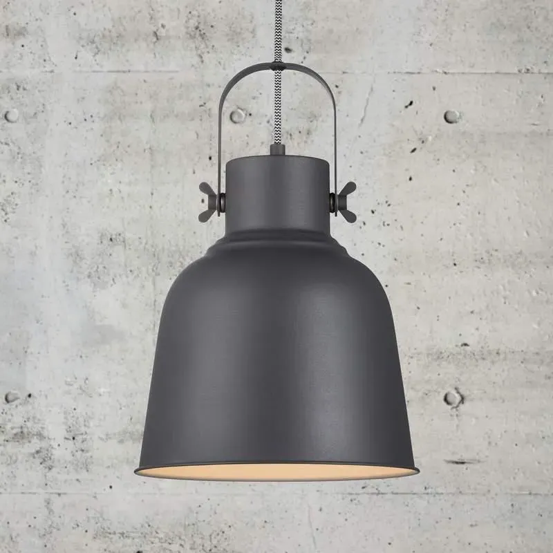 Adrian Pendant Light - Black, Metal image