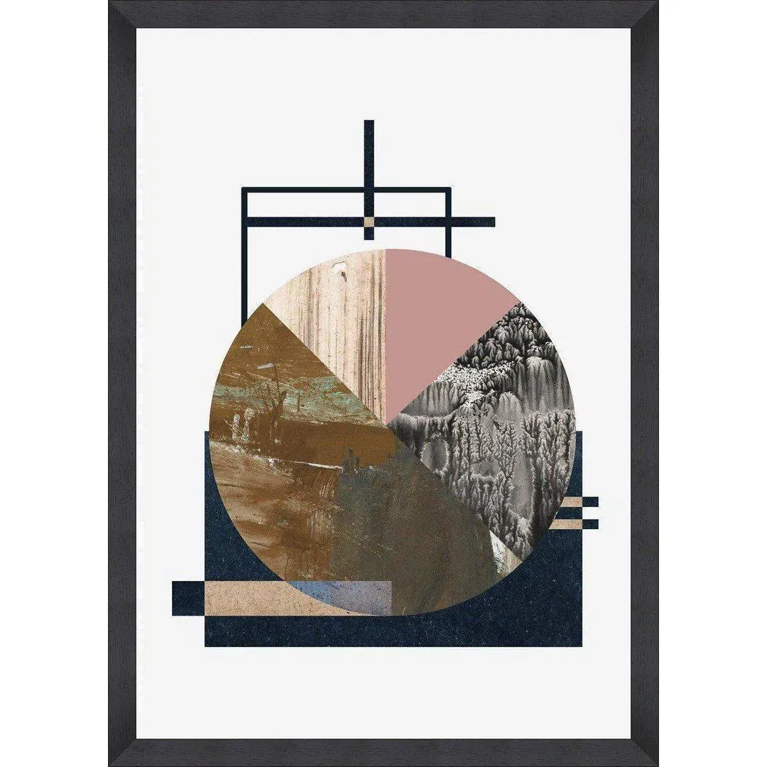 Alchemy Graphic Framed Wall Art - Black Frame