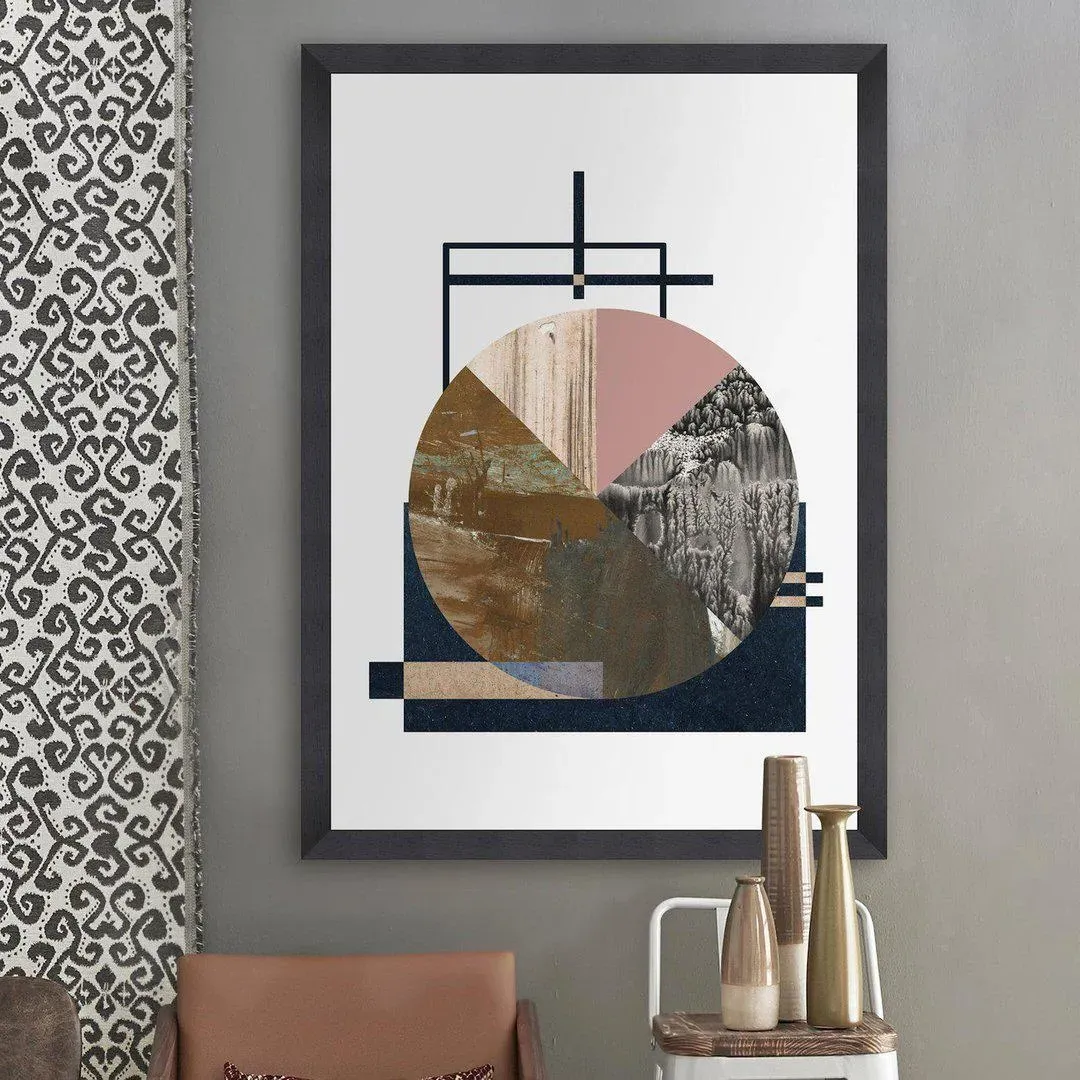 Alchemy Graphic Framed Wall Art - Black Frame image