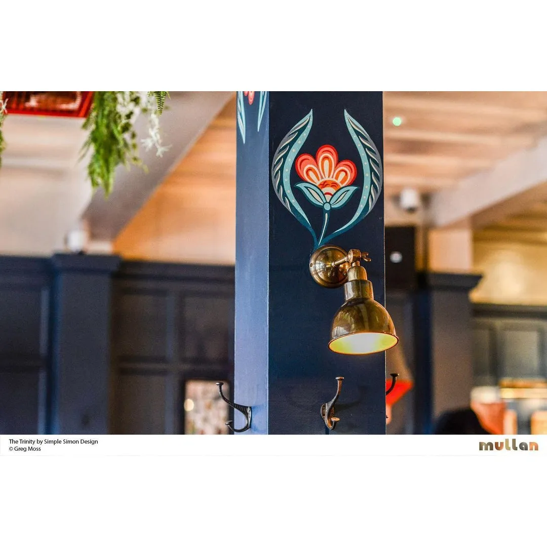 Baku Wall Light - Antique Brass