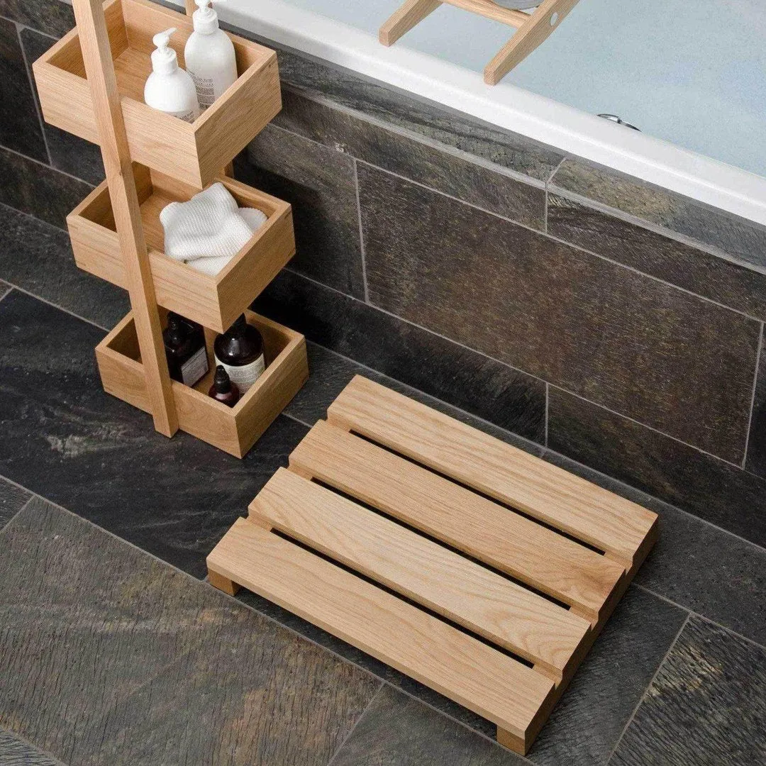 Bathroom Duckboard - Natural Oak, Wood