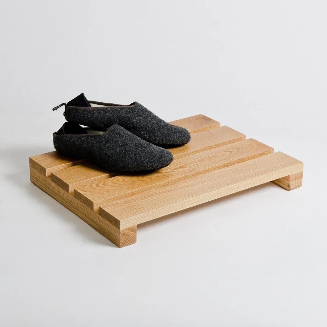 Bathroom Duckboard - Natural Oak, Wood