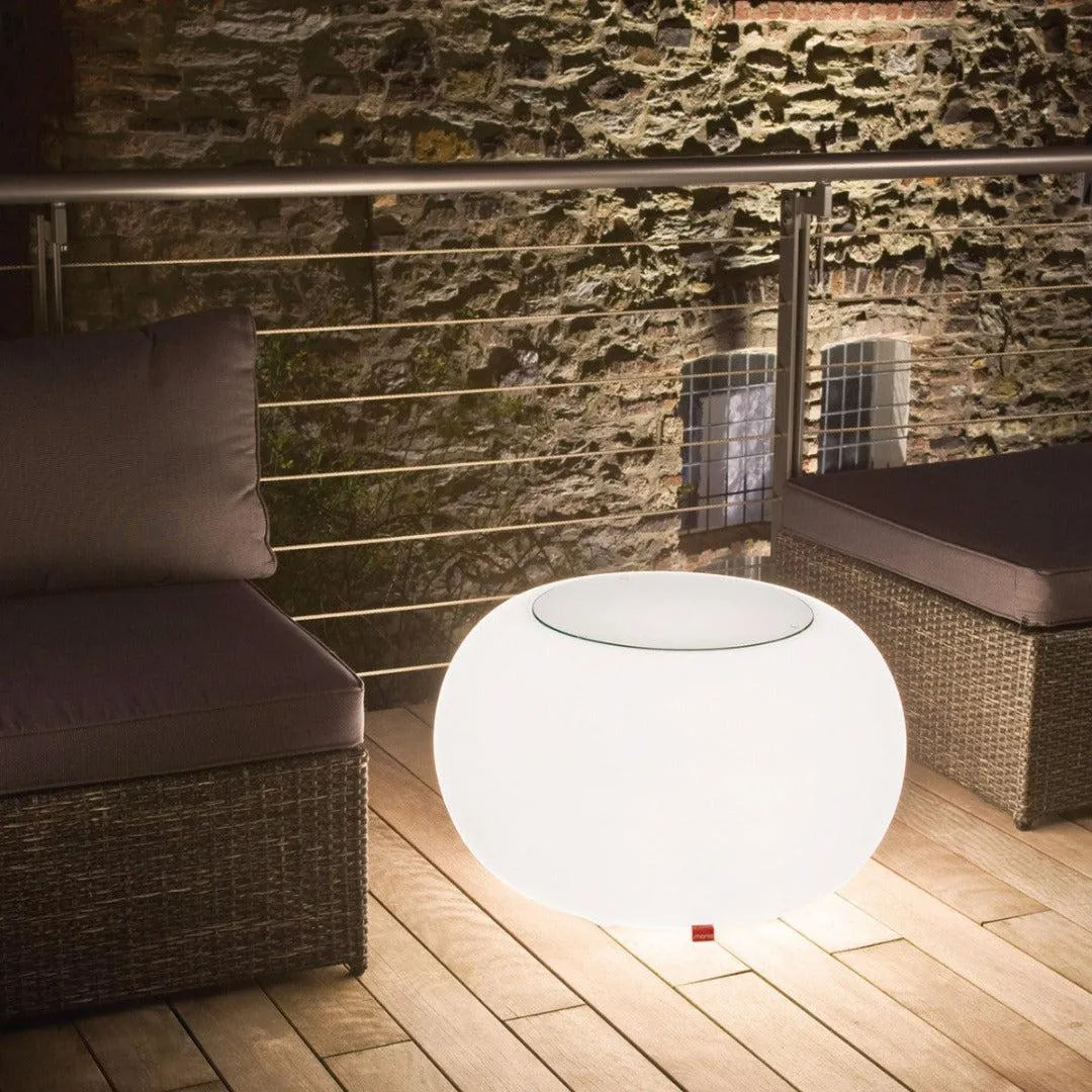 Bubble LED Light Table with Cushion - White image