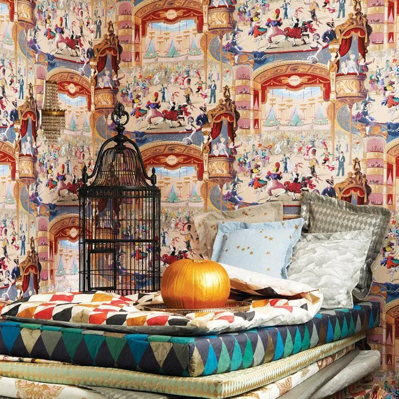 Cabaret Wallpaper Roll - Whimsical Collection image