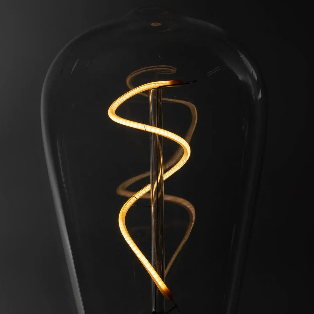 Cordless LED Table Lamp - Black, Marble