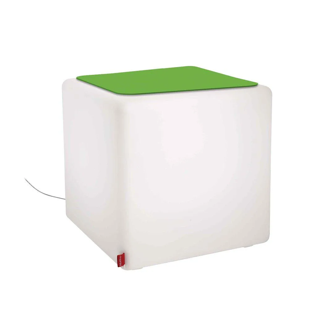 Cube Light Table with Seating - Green, Felt image
