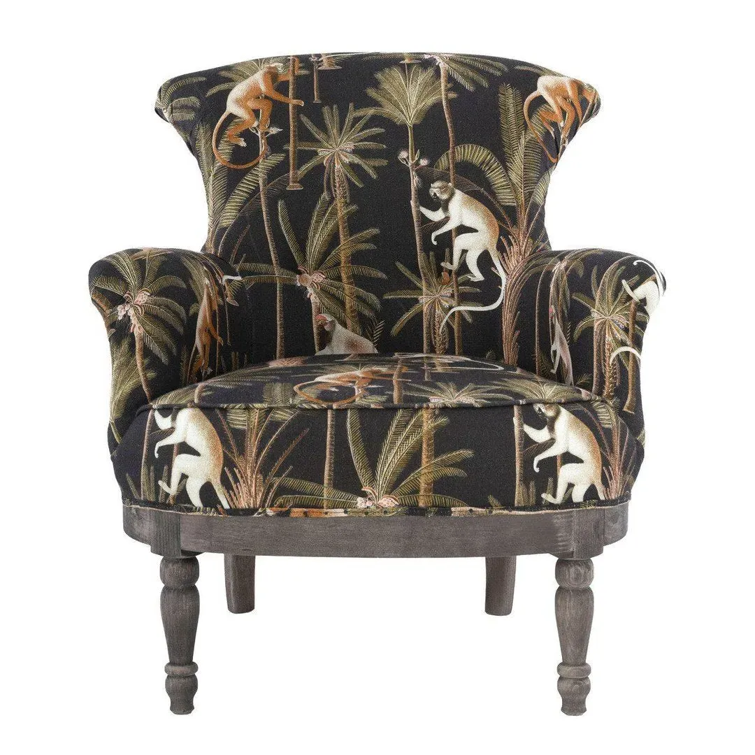 Deconstructed Armchair - Anthracite, Linen