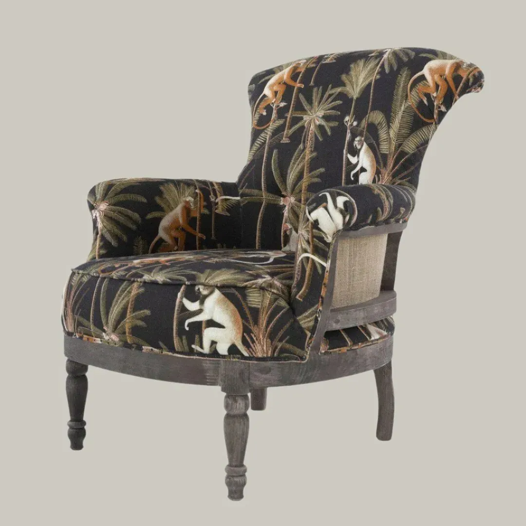 Deconstructed Armchair - Anthracite, Linen image