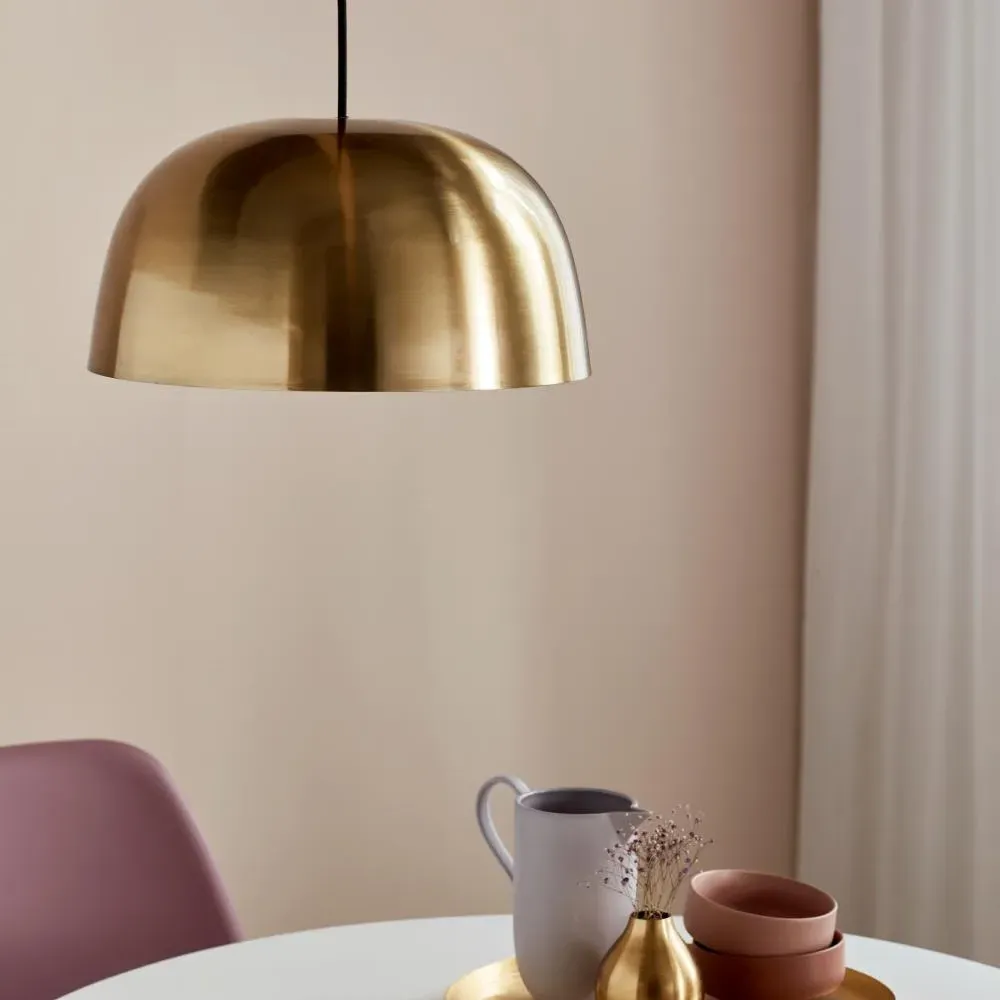 Dome Pendant Light - Brass image