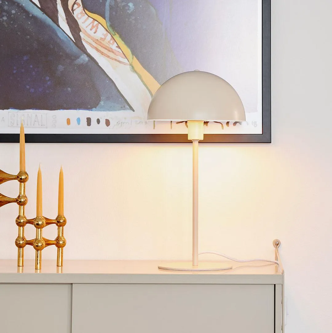 Dome Table Lamp - White