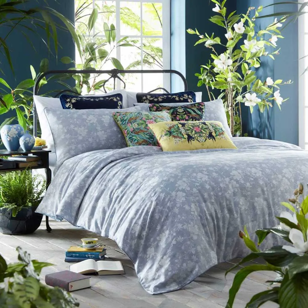 Double Duvet Set - Blue, White image