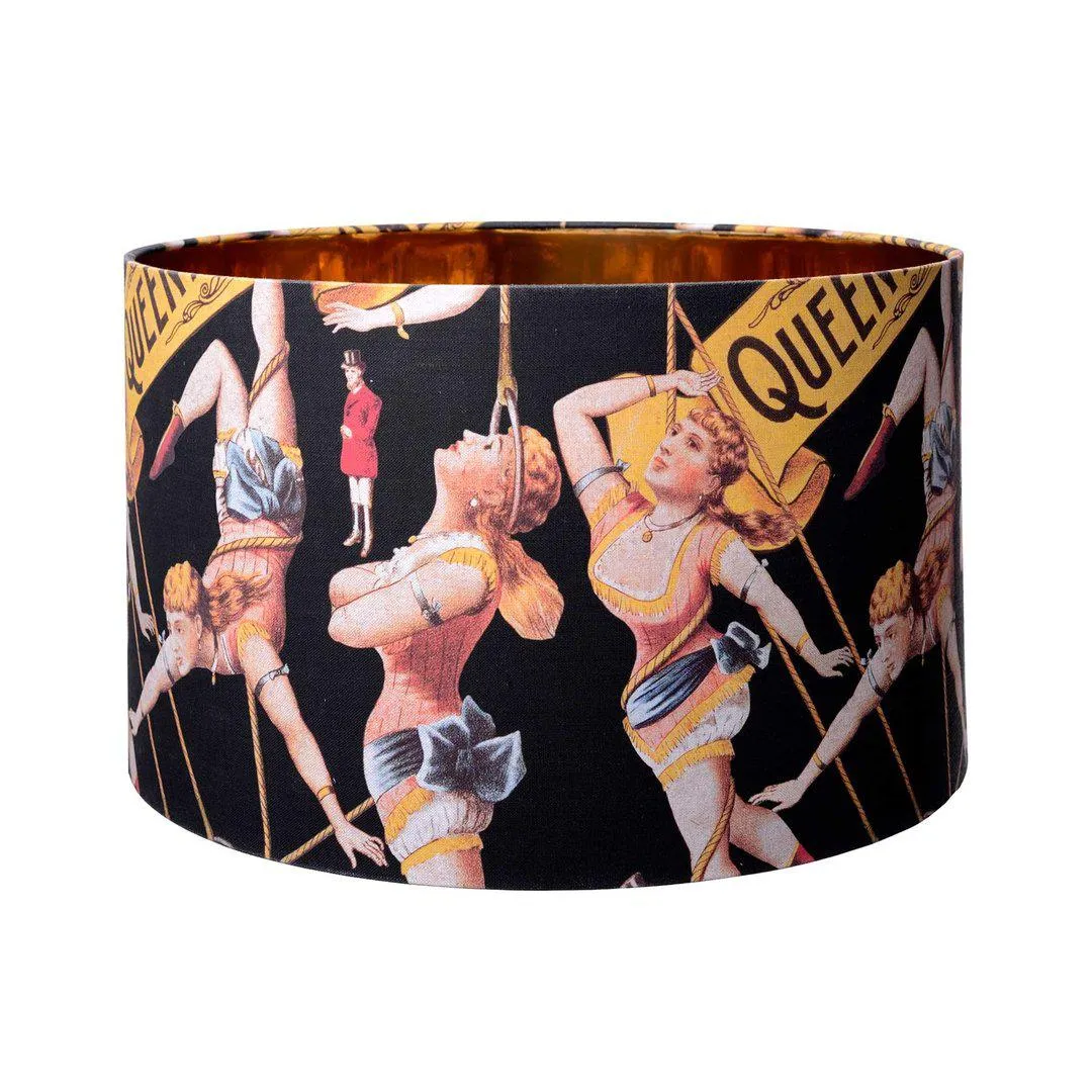 Drum Pendant Lampshade - Contemporary, Fabric image
