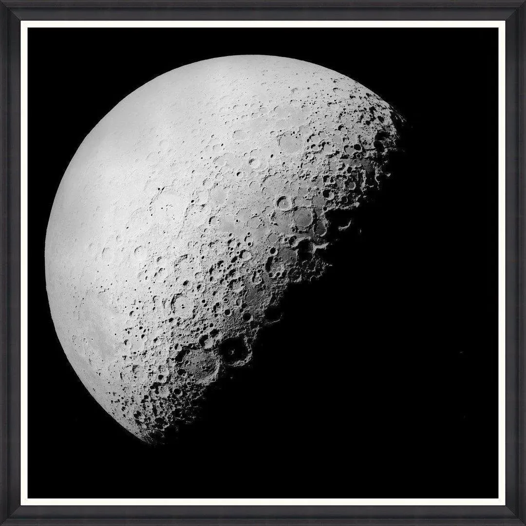 Framed Wall Art - Moon Design