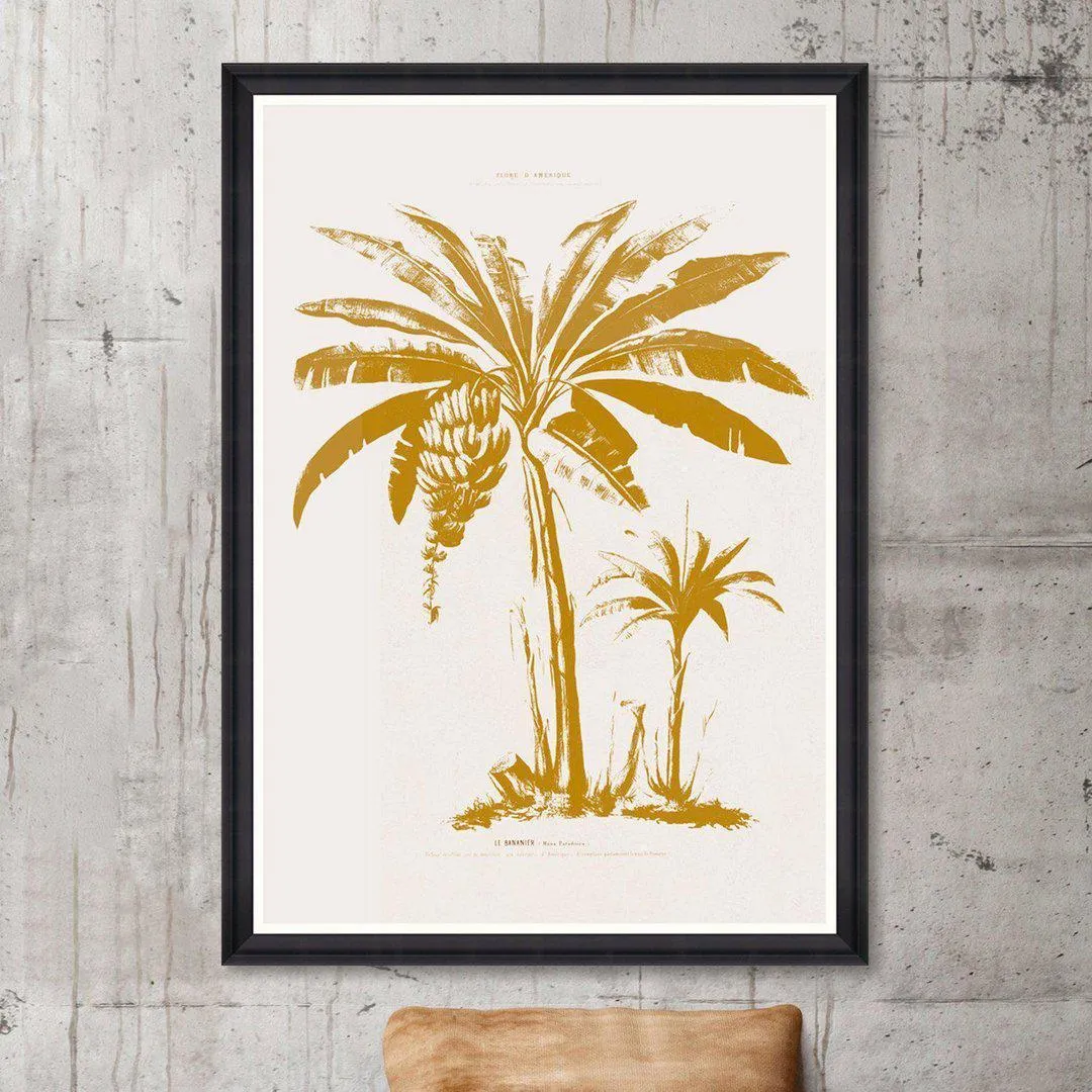 Framed Wall Art Print - Tropical Design image